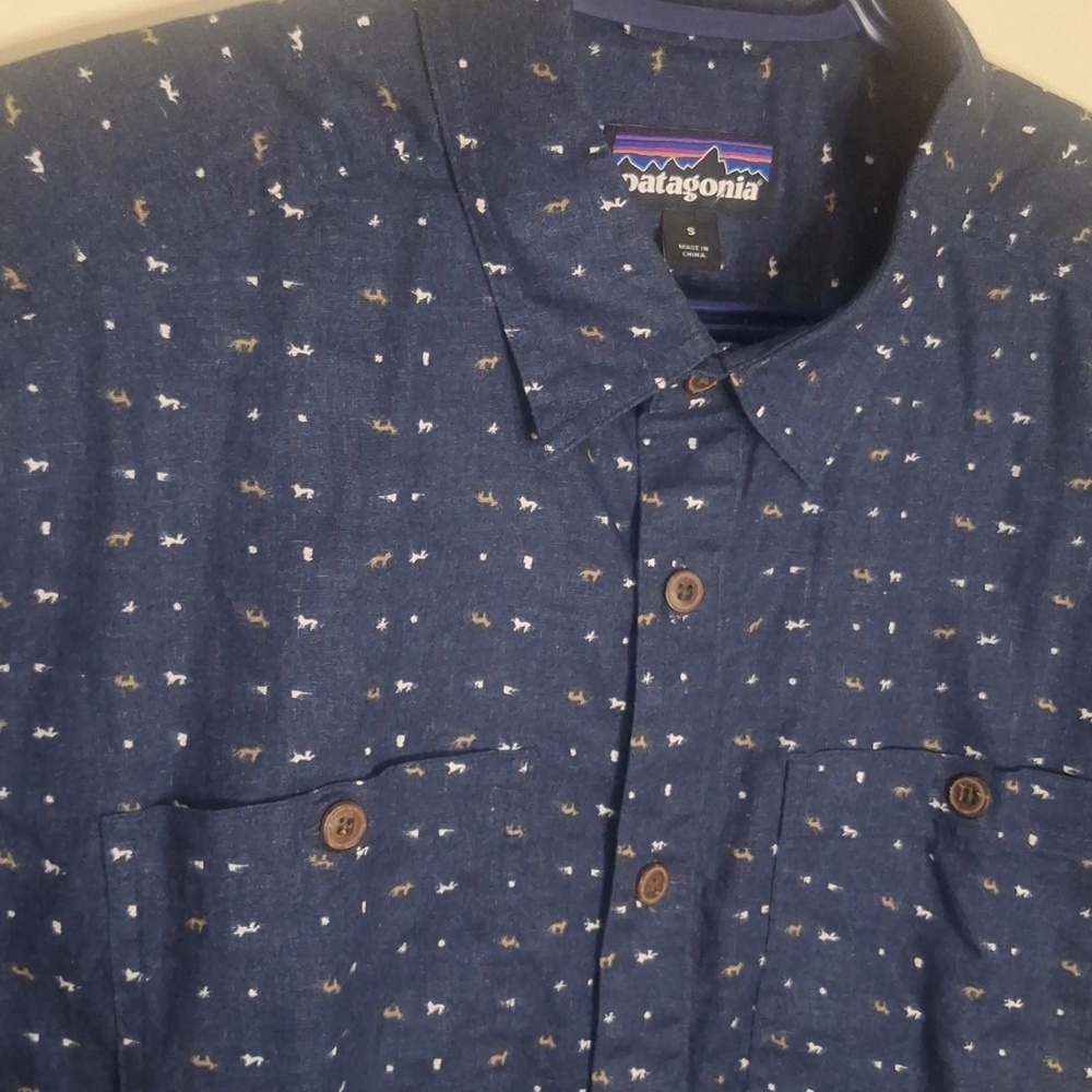 Patagonia Men's Back Step shirt SIZE S - Picture 4 of 7